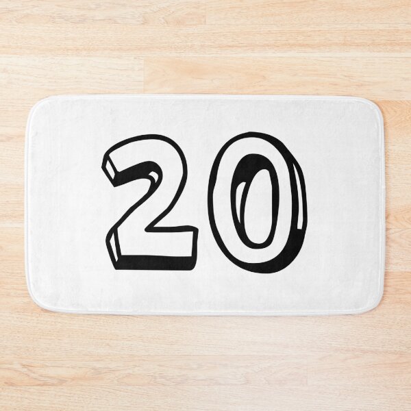 Item preview, 20th. 20. TEAM SPORTS, NUMBER 20, NUMBERS 20, TWENTY, TWENTIETH, Competition designed and sold by graveitchy.