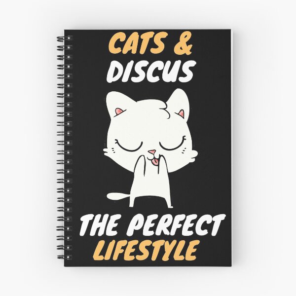 Item preview, cats & discus lifestyle designed and sold by SnowballStep.