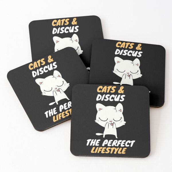 Item preview, cats & discus lifestyle designed and sold by SnowballStep.