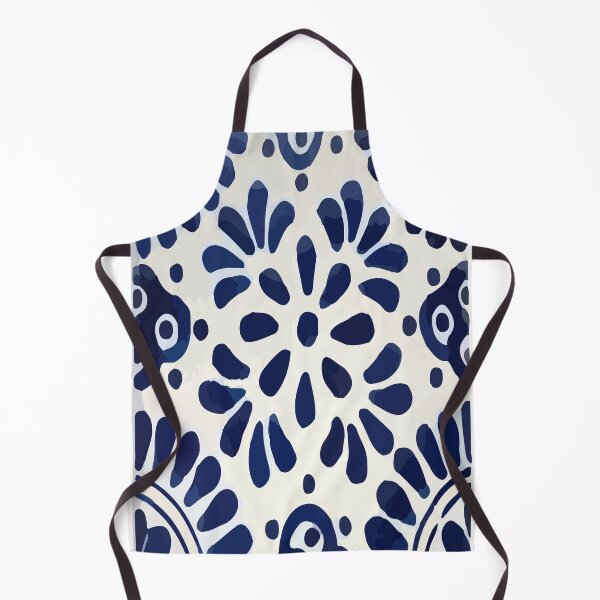 Item preview, Blue tile classic drop mexican talavera rustic ceramic azulejo designed and sold by T-Mex.