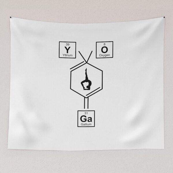 Item preview, Copy of Namaste, Yoga gift for yoga instructors | yoga is a science, periodic table | periodic elements spelling designed and sold by surfingfun.