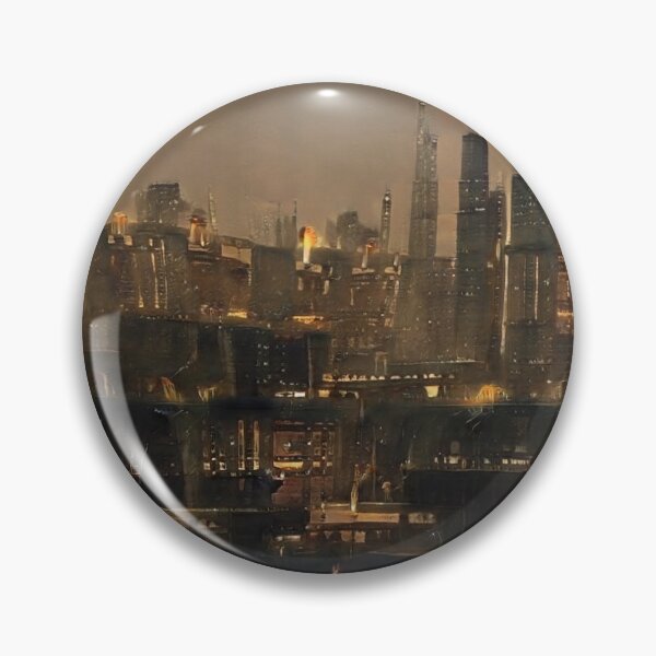 Item preview, Chaotic night metropolis designed and sold by realiten.
