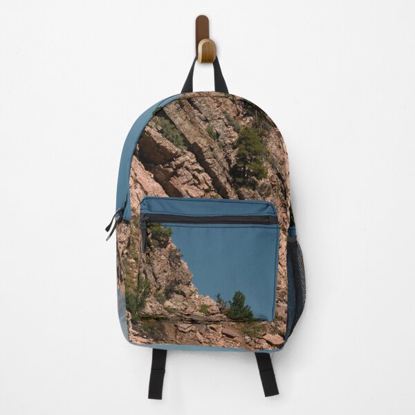 Item preview, Copy of Summer mountain landscape scene with blue sky, clouds, trees, plants, rocks, boulders designed and sold by Ventures1.