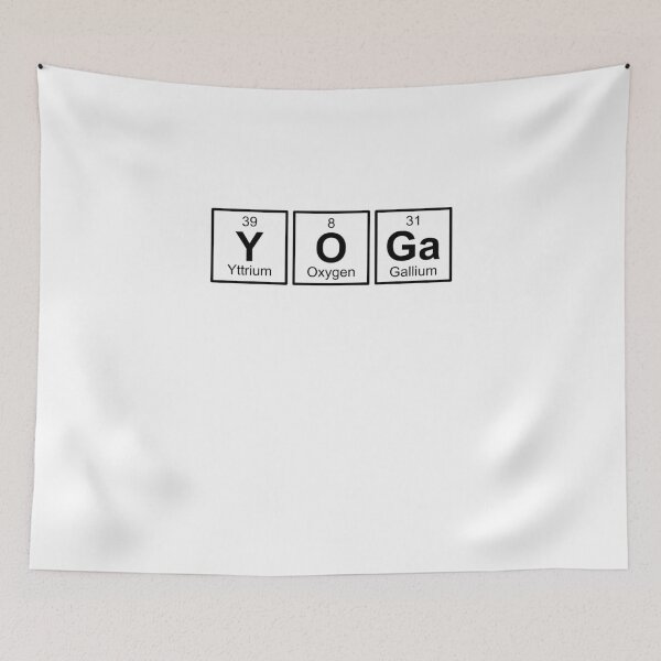 Item preview, Namaste, Yoga gift for yoga instructors | yoga is a science, periodic table | periodic elements spelling designed and sold by surfingfun.