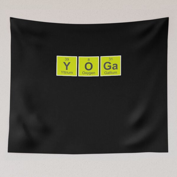 Item preview, Namaste, Yoga gift for yoga instructors | yoga is a science, periodic table | periodic elements spelling designed and sold by surfingfun.