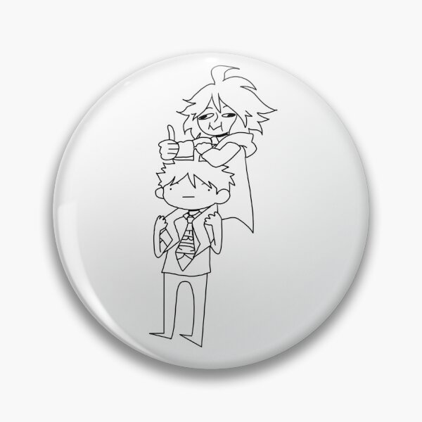 Item preview, front facing nagito w/ husband designed and sold by rennn3gg.