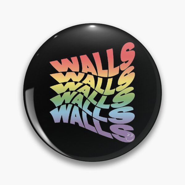 Item preview, Rainbow Walls Louis Tomlinson black background designed and sold by lashton9173.