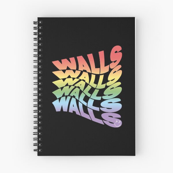 Item preview, Rainbow Walls Louis Tomlinson black background designed and sold by lashton9173.