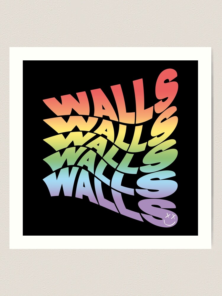 Rainbow Walls Louis Tomlinson white background Kids T-Shirt for Sale by  lashton9173