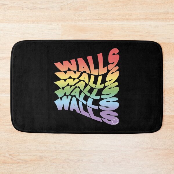 Item preview, Rainbow Walls Louis Tomlinson black background designed and sold by lashton9173.