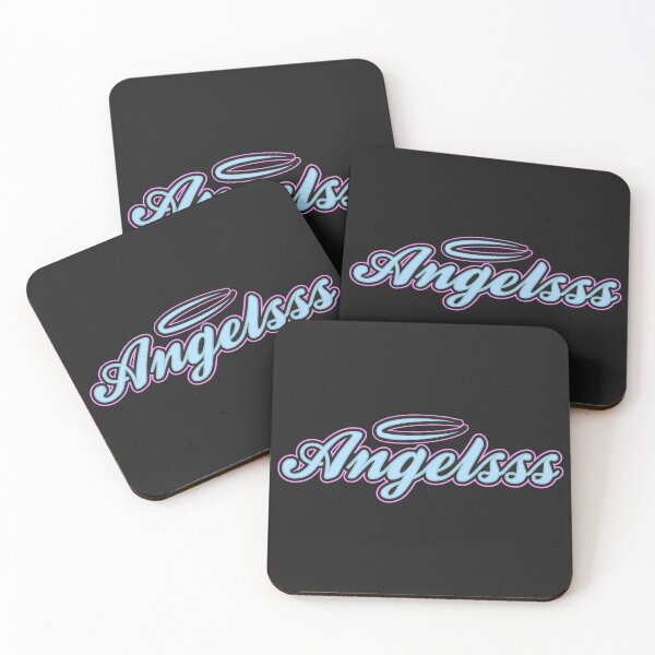 Item preview, Angelsss Fancy art with colorful strokes only for fans - Olivia Ponton designed and sold by Ideas-Heaven.