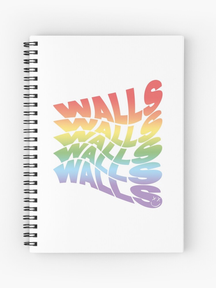 Louis Tomlinson Walls Album Cover Spiral Notebook for Sale by