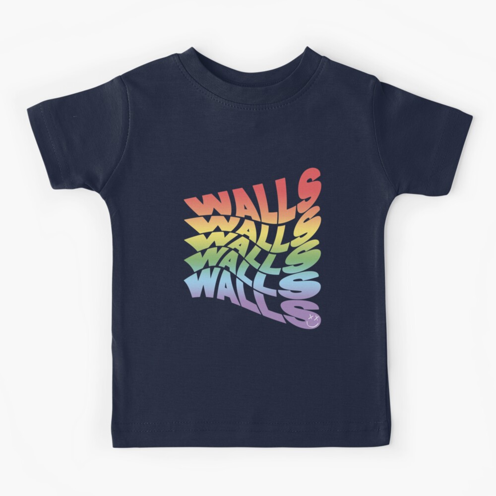 Rainbow Walls Louis Tomlinson white background Kids T-Shirt for Sale by  lashton9173