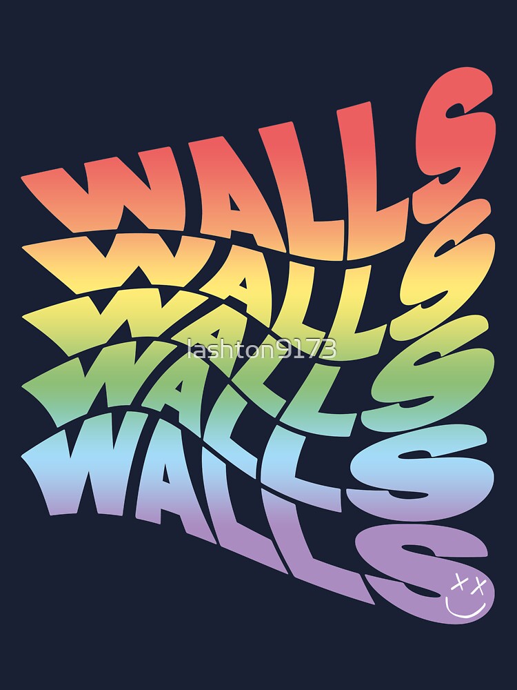 Rainbow Walls Louis Tomlinson white background Kids T-Shirt for Sale by  lashton9173