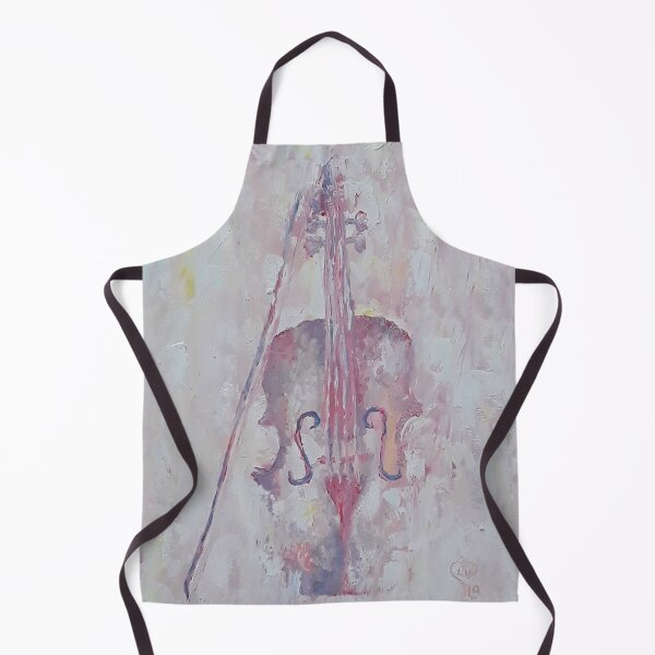 Item preview, Pastel violin, classical music instrument, SOUND OF LIFE, made with love original oil painting by Luna Smith designed and sold by Luna-Smith.