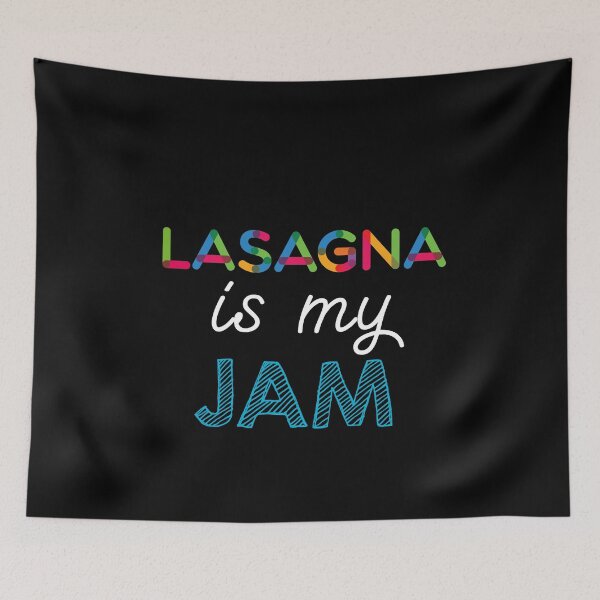 Item preview, Lasagna is my Jam. Funny Lasagna Design designed and sold by Custom365.