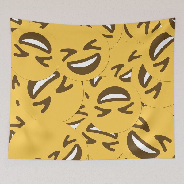 Item preview, Grinning Squinting Face designed and sold by Stitchmoji.