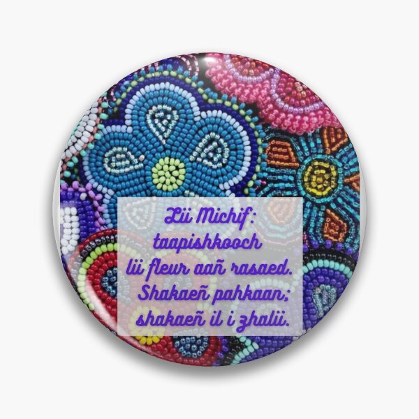 Item preview, Lii Michif : Taapishkooch lii Fleur aañ Rasaed designed and sold by MichifLangRevit.