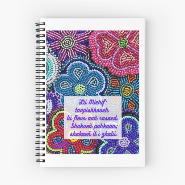 Item preview, Lii Michif : Taapishkooch lii Fleur aañ Rasaed designed and sold by MichifLangRevit.