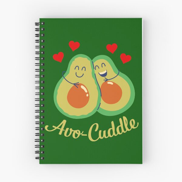 Item preview, Avocuddle cute avocado cartoon designed and sold by Piztees.