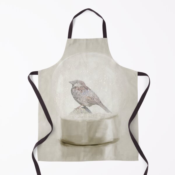 Item preview, Sparrow in a Snow Globe designed and sold by Elisabeth Lucas.