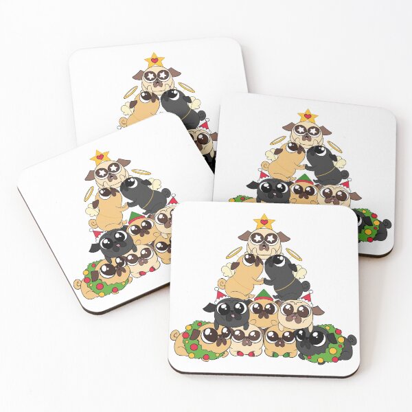 Item preview, Merry Pugmas designed and sold by Gracie Rothey.