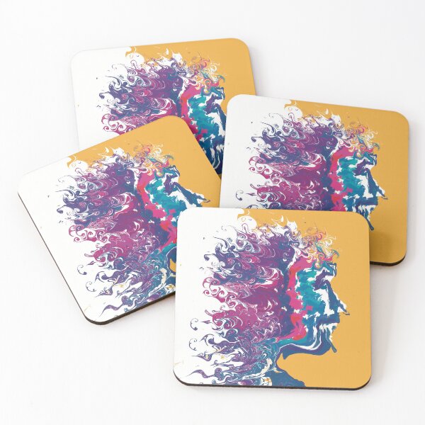 Item preview, Abstract colored face designed and sold by hdesignEG.