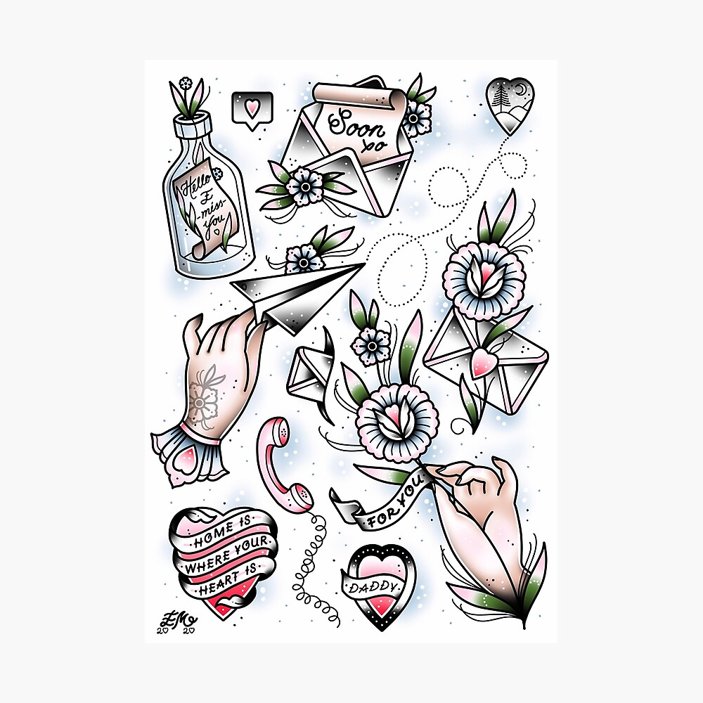Temporary and Tattoo Tattoo Ladies Small Tattoo Stickers Flash Pattern  Flower Cute Tattoo Stickers Art Water Tattoo (Color : Handrose10) :  Amazon.ca: Beauty & Personal Care