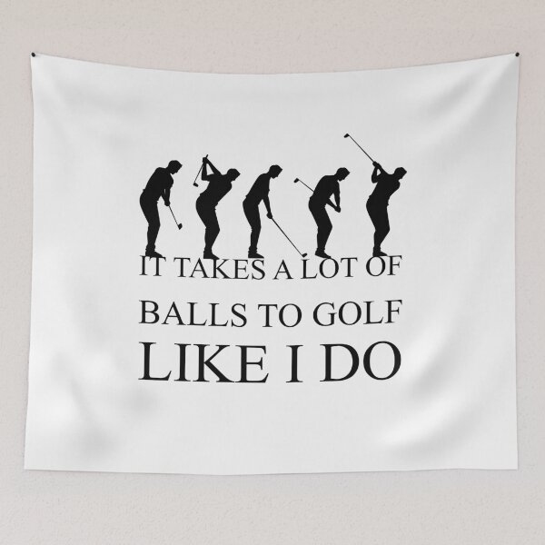 Item preview, funny golf quote designed and sold by PRINTED ..