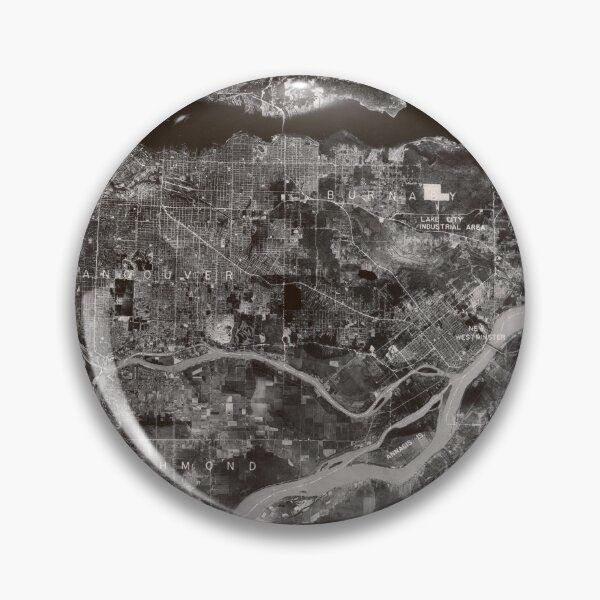 Item preview, Composite aerial mosaic of metropolitan Vancouver (1952) designed and sold by FOVCA.