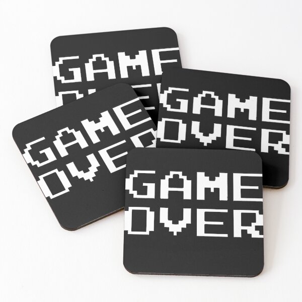 Item preview, GAME OVER designed and sold by KawaiiCaps.