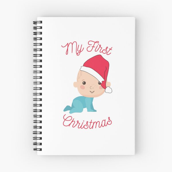 Item preview, My First Christmas - Baby's 1st Xmas - Boy designed and sold by ittybittyowl.