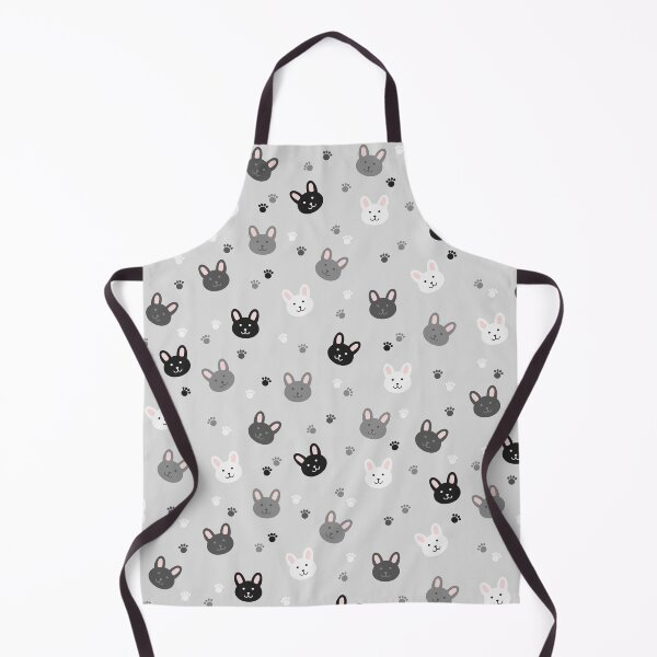 Item preview, Cute Black Grey White Rabbit Animal Pattern by JazzCats  designed and sold by jazzcats.