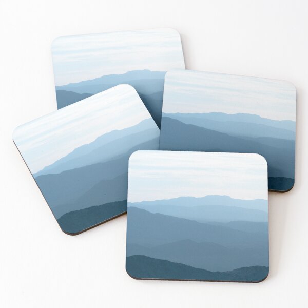 Item preview, Blue Mountain Landscape Layers  designed and sold by AtacamaPrints.