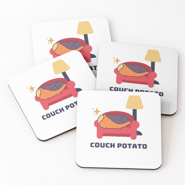 Item preview, Guinea Pig "Couch Potato" designed and sold by PocketBoars.