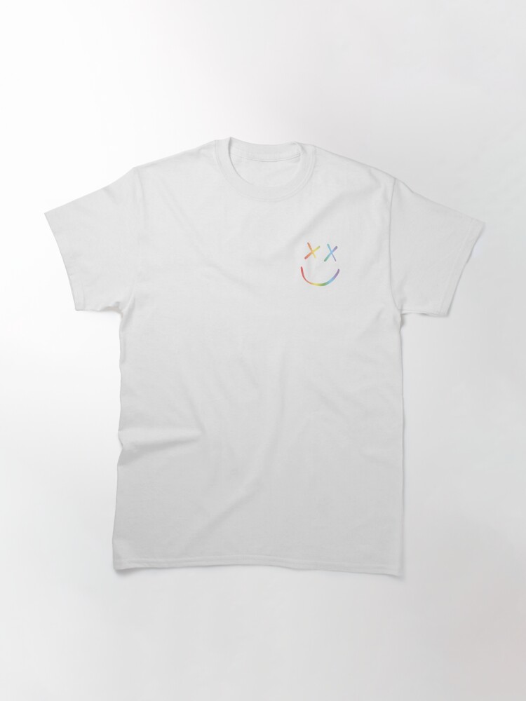 Louis Tomlinson Rainbow Smiley 2 - White Louis Tomlinson Men's Premium T-Shirt | Redbubble