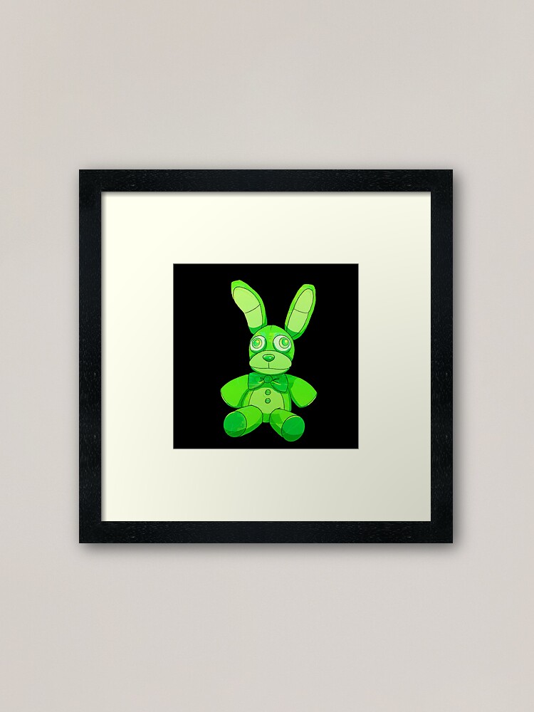 Glitchtrap Plush Art Board Print for Sale by chronodia