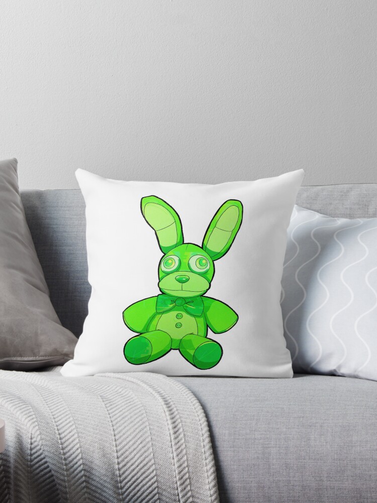 Glitchtrap Plush Throw Pillow for Sale by chronodia