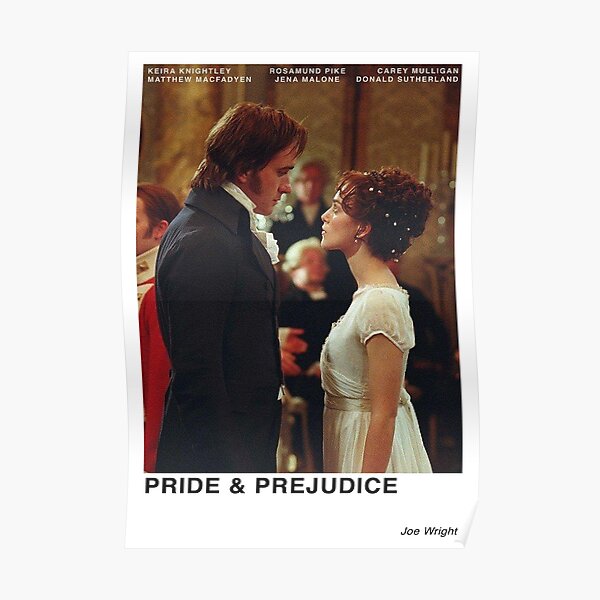 Pride And Prejudice 2005 Poster By Puzzlebuzz Redbubble