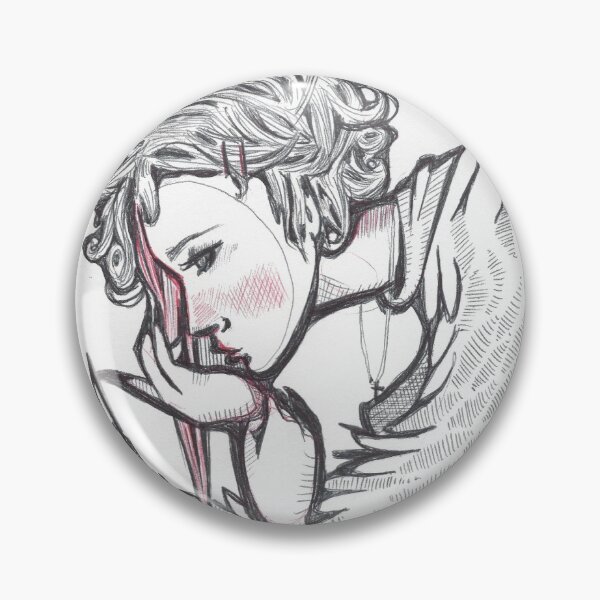 Item preview, masked girl waiting designed and sold by AnnaHuhn.