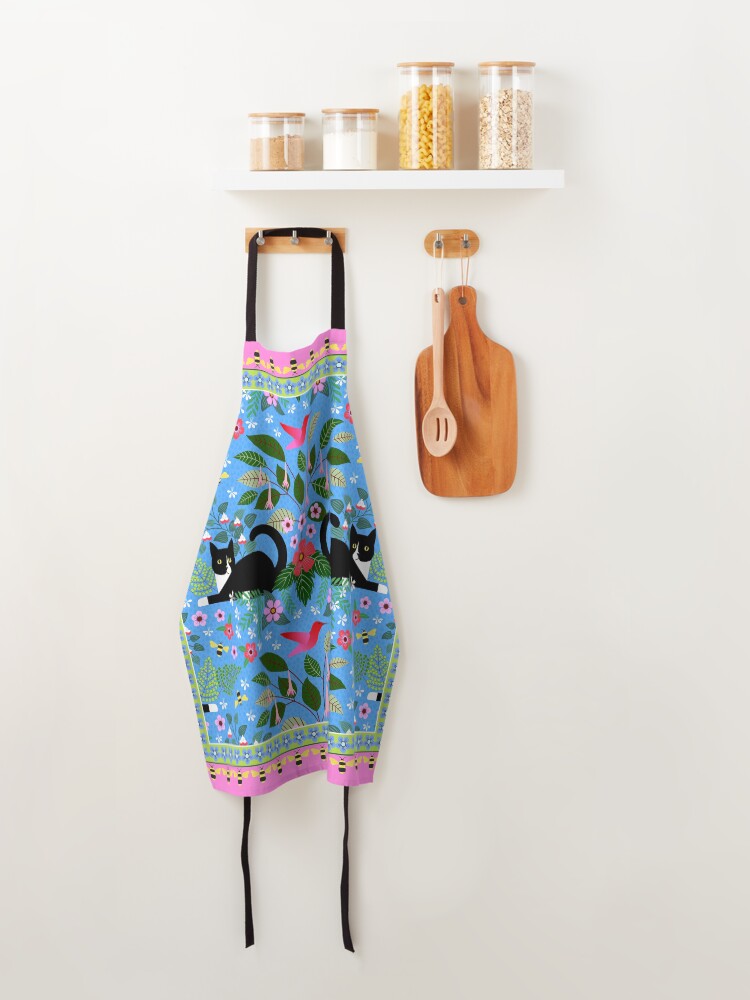 Alternate view of Katie and the Hummingbird Apron