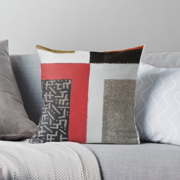 Change - Mixed Media Throw Pillow