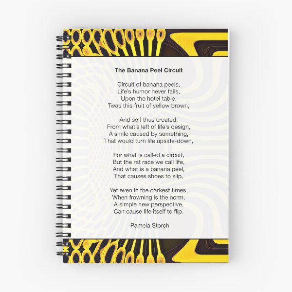 Artikelvorschau, Das Banana Peel Circuit Gedicht entworfen und verkauft von Pamela Storch.