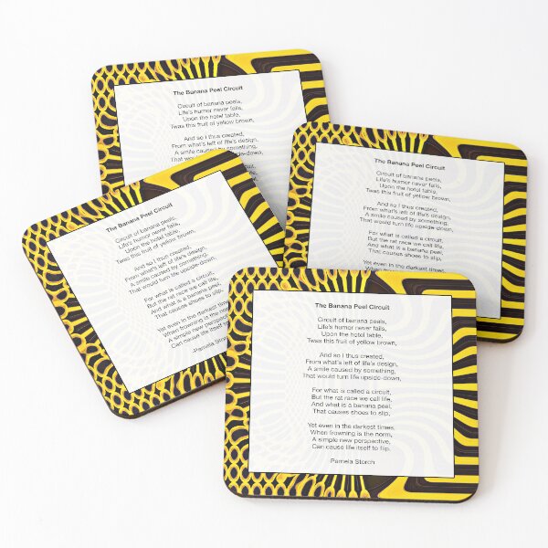 Item preview, The Banana Peel Circuit Poem designed and sold by Pamela Storch.