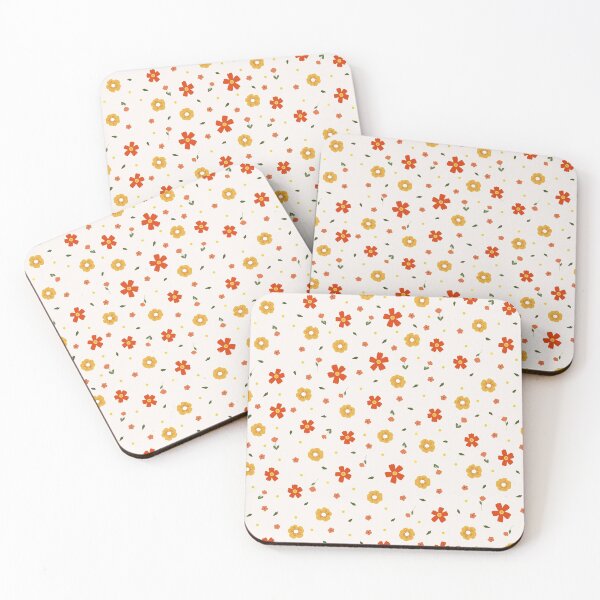 Item preview, Red and orange flower pattern phone case by JazzCats  designed and sold by jazzcats.