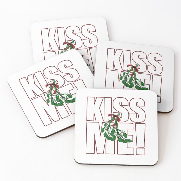 Item preview, Kiss Me - Mistletoe - White designed and sold by SMilllar.