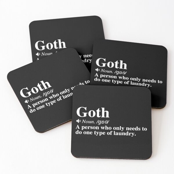 Item preview, Funny Goth Definition. Gothic Humor.  designed and sold by mind-illusions.