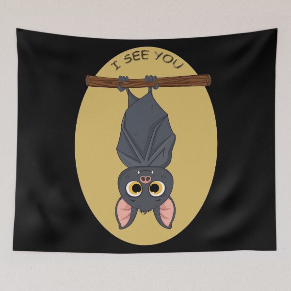 Item preview, bat looks at you and says i see you designed and sold by Astralia.