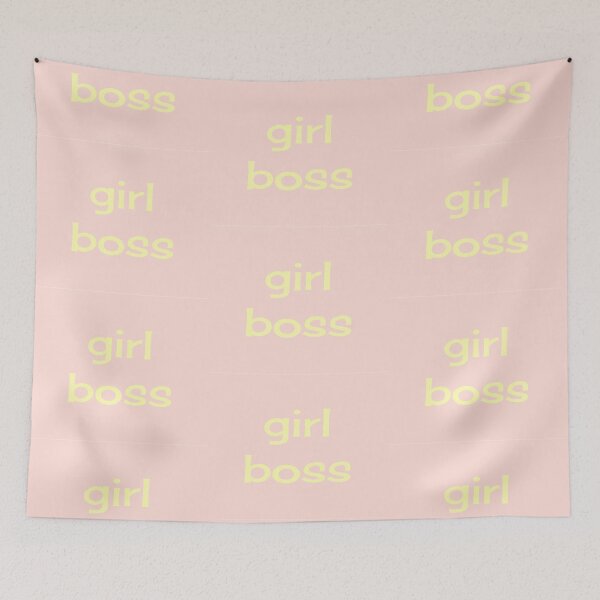 Item preview, Girl Boss Retro Orange Yellow designed and sold by art-by-harmonie.