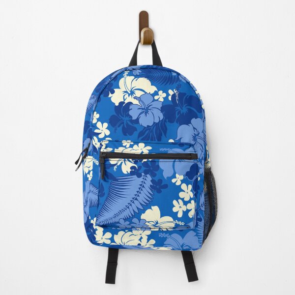 Item preview, Kona Bay Hawaiian Hibiscus Aloha Shirt Print - Royal Blue designed and sold by DriveIndustries.